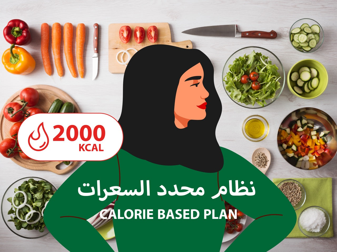 (2000+ Kcal) نظام محدد السعرات الحرارية للإناث