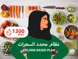 Calorie Based Plan for Females (1300 Kcal)